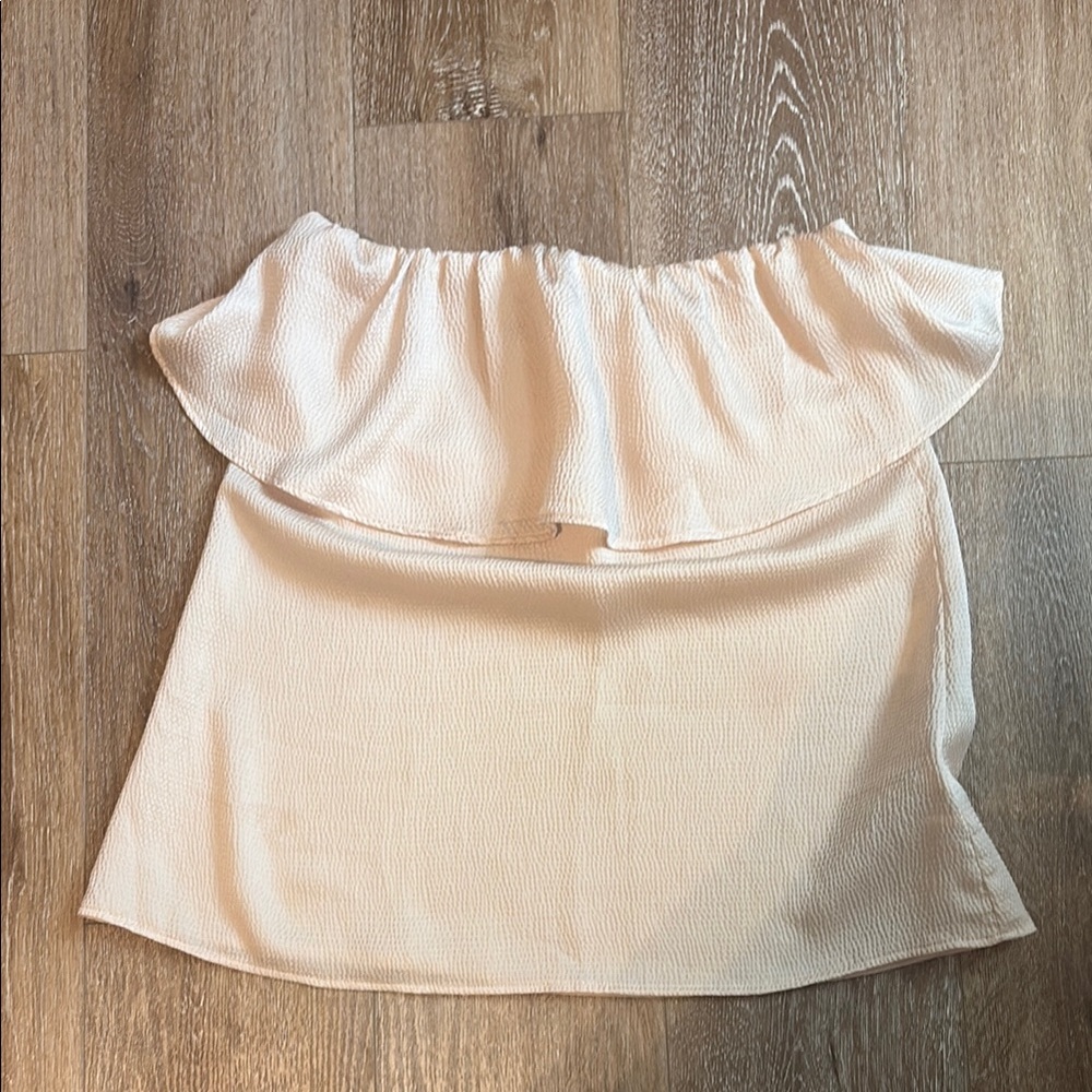 Vici Textured blousy tube top